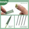 25pcs Plastic Planting Tube Multi-purpose Water Containers Pole Lengthened Nutrient Tube Bouquet Storage Holder Flower Packaging