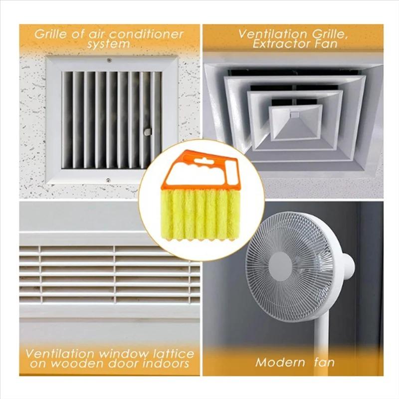 Fensterreinigungsbürste Mikrofaser Klimaanlage Reinigung Staubtuch Reiniger Waschen Jalousie Klinge Reinigungstuch Küchenwerkzeug