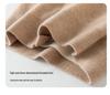 2025 Elegant Cashmere Jacquard Knit Round Neck Cardigan - Versatile Wool Women's Top