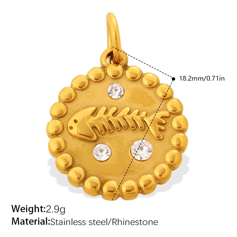 Fashion Personality Sun Moon Stars Sun Love Diy Bracelet Necklace Pendant Stainless Steel Accessories