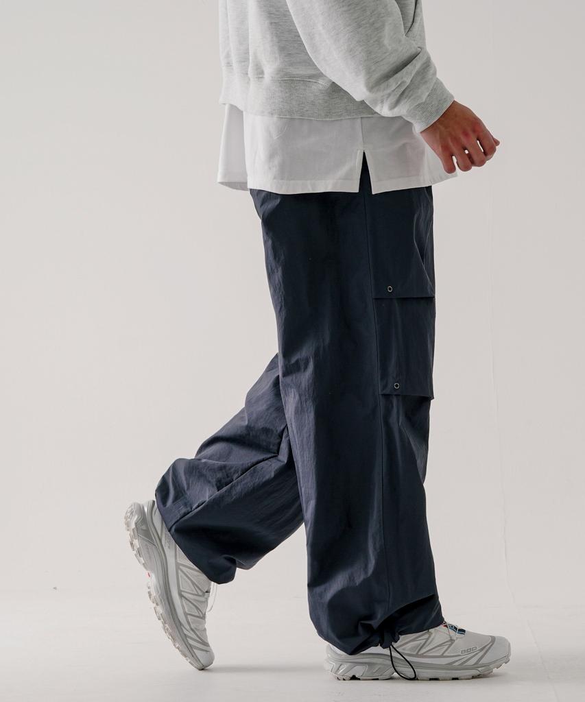 EZKATON Diving Nylon Pants Navy Kmlp6734