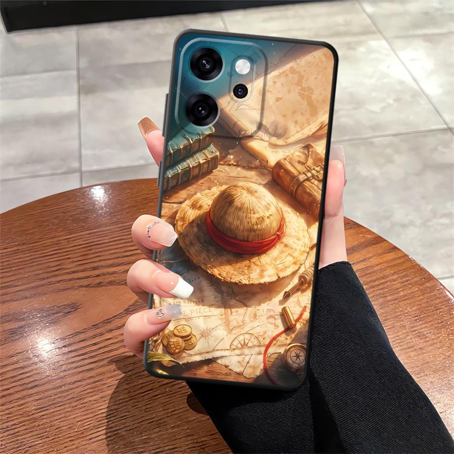 Luffy Zoro Cartoon Case for Oppo A96 A74 A78 F9 F11 F29 A84 A98 A76 A93 Reno 4F 5 6 7 8 10 11 14 A83 Phone Cover OPPO F11 Pro