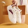Anta Fashionable Versatile Lightweight Breathable Height-Increasing Low-Top Sneakers Women Sneakers White Red 922538042-6