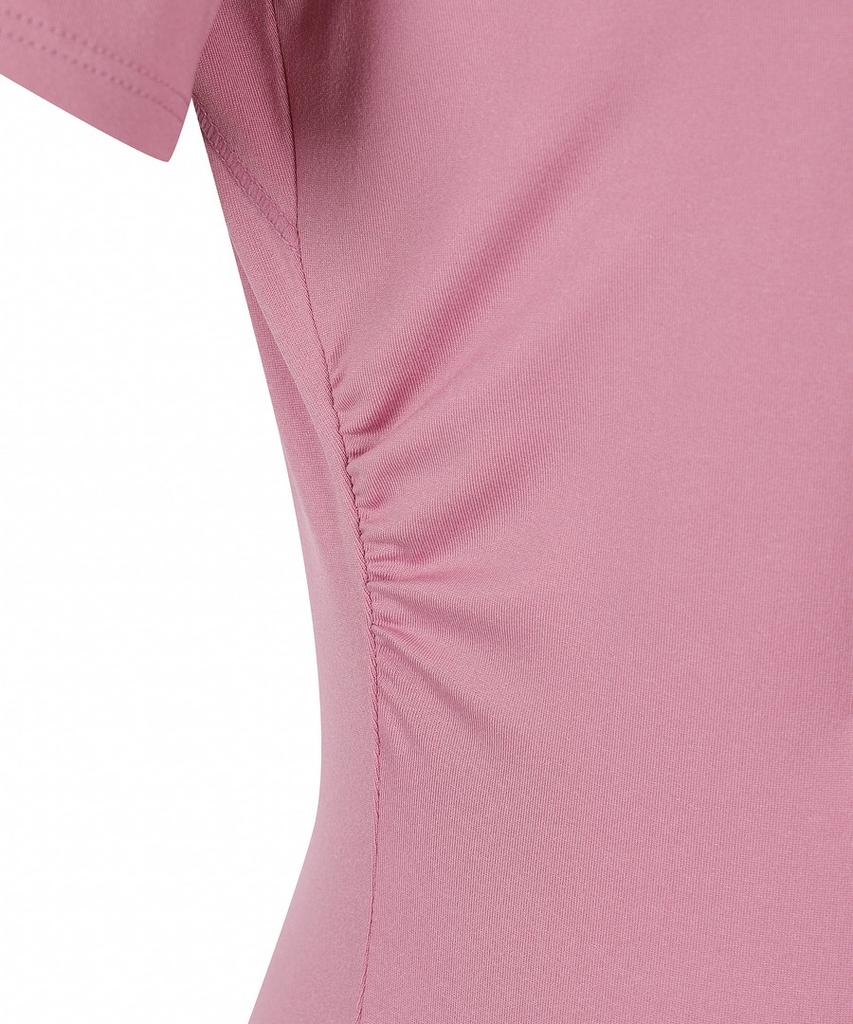 DISCOVERY EXPEDITION Women'S Shirred Short Sleeve T-Shirt (D/Pink)