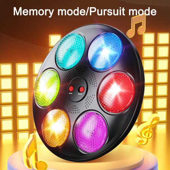 Electronic Memory Game Machine with Sound Light Focus Reaction Training Repeat Color Multiplayer Interactive Memory Challenge Toy