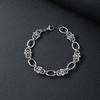 Hip Hop Design Stainless Steel Bracelet For Men Women Kpop Classic Simple Casual Jewelry Gift