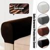 1 Pair  Sofa Armrest Cover for Living Room Removable PU Leather Arm Stretch Chair Protector Armchair Covers Armrest Couch