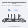 Adjustable Vertical Laptop Stand with Cooling Base