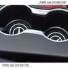 2Pcs Car Anti Slip Coaster Anti-noise Water Cup Pad Cushion Car Accessories For Mercedes Benz GLE63 CLS63 GLC63 W204 W205 C63 W212 W213 E63 W222