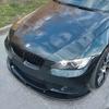 Front Bumper Splitter For BMW 3 Series E90 E92 E93 M3 2007-2013 2PCS Gloss Black Spoiler Diffuser Lip Retrofit Body Kit Tuning