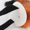 Anime-Cosplay Props Foxes Ears and Tail Set Plush Furry Animal Ears Hairhoop with Foxes Tail Fancy-Dress Party Costumes