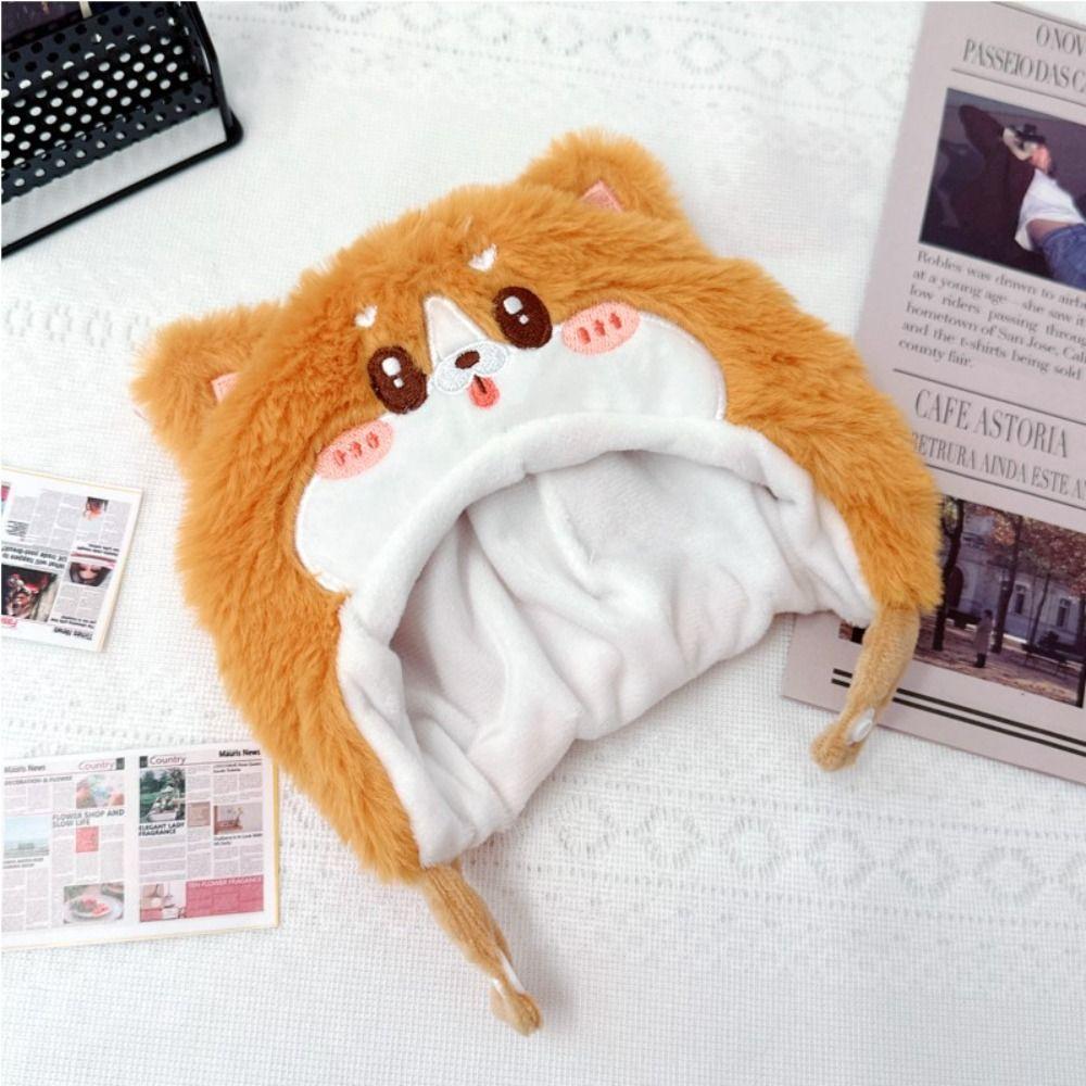 Cute Doll Hat Rabbit Ears Doll Hat Cat Ears Bread Clothes Doll Clothes Set Endless Cream Series Outfit Acssories 10cm Doll