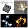 5M/16.4Ft 20LEDs Solar Powered Energy Fairy String Light Lawn Lamp with 8