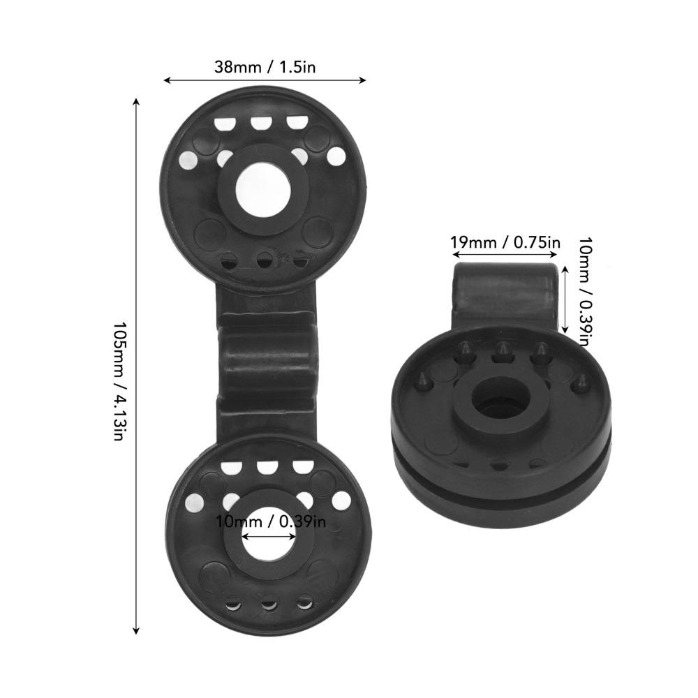 100pcs Black/White/Red Shade Cloth Clips Locking Grips Sun Shade Fasteners Plastic Clips Shade Net