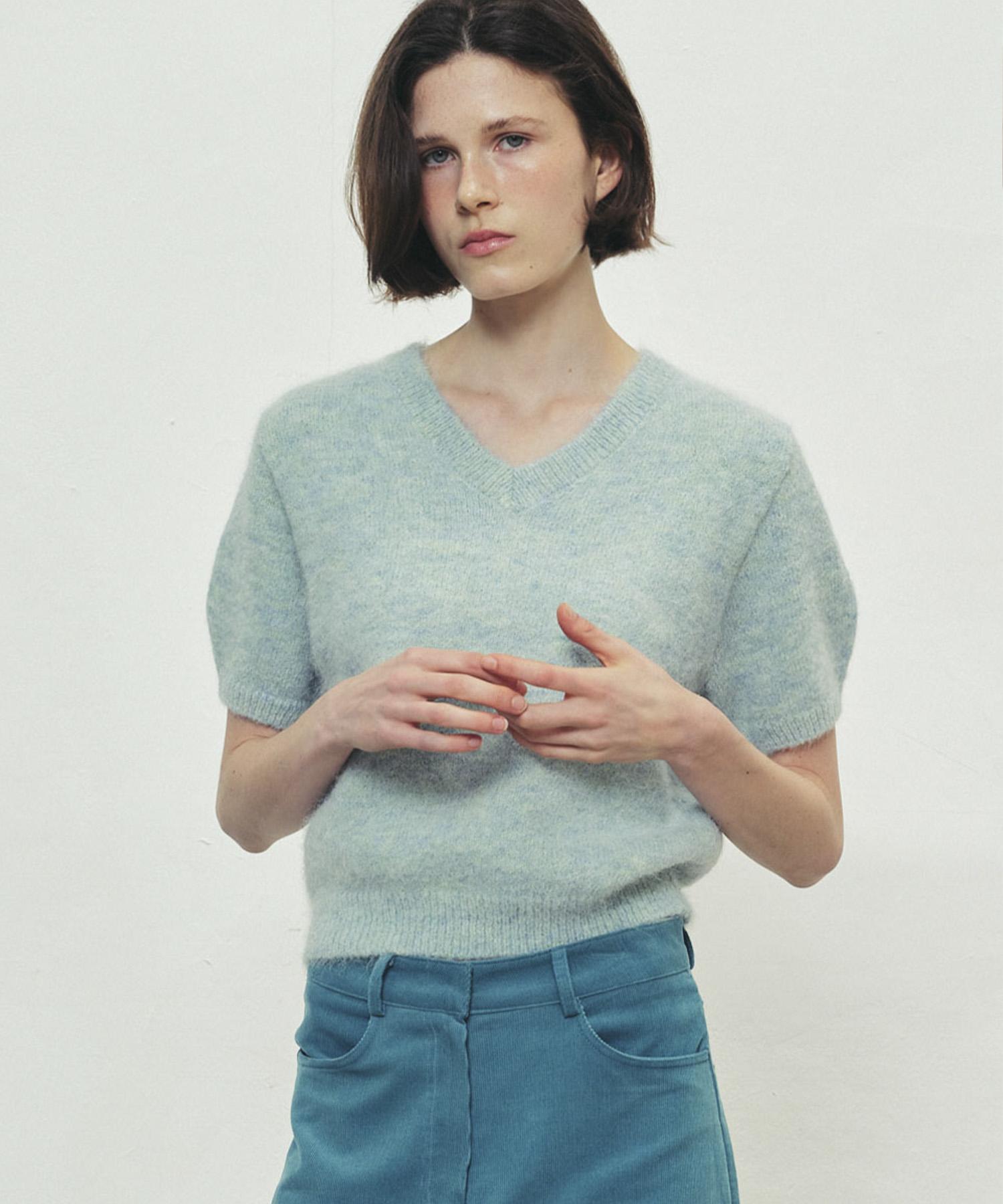 Soire (3Color)Alpaca Half Knit Mint/Free