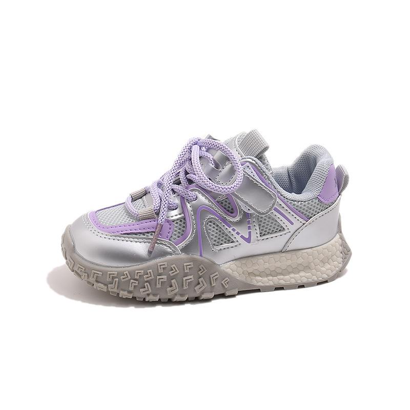 Fashion Girls Sports Shoes Children's Mesh Casual Shoes 2025 Spring and Autumn New Student Versatile New Models