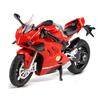 1/12 Ducati Panigale V4S Model Alloy Motorcycle Diecast Computer Desktop Ornaments Trendy Display Gift for Friend Kids Toys