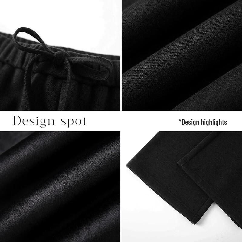 Women's Thickened Wide-Leg Casual Pants