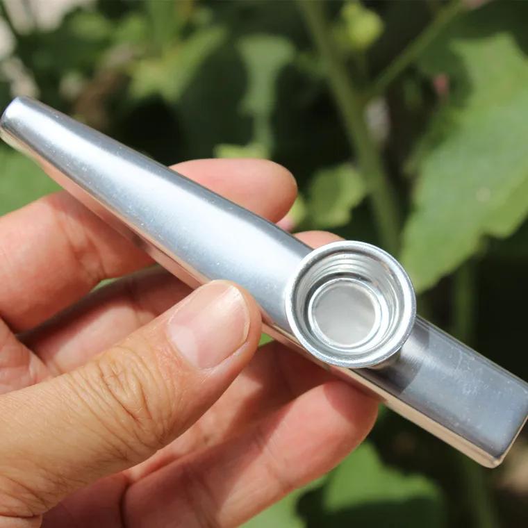 Metal Kazoos Lightweight Kazoo Flute Lightweight Harmonica Mouth Flute For Guitar Instrument Ukulele Lovers Instrument Musical