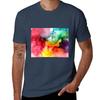 Smoking Rainbow Tshirt Lightweight Print Tshirt