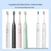 Kiwibird K5/K3 Electric Toothbrush Replacement Head - High Polish Round Bristles