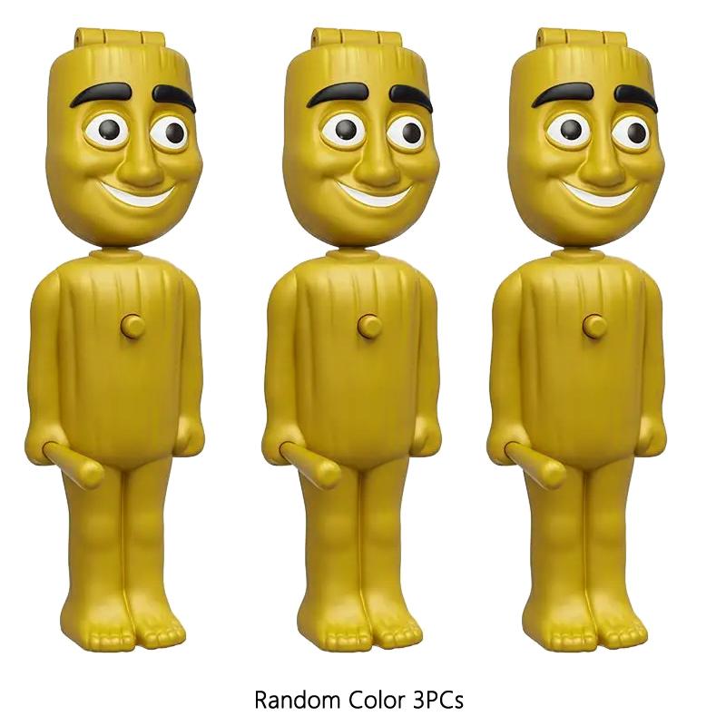 3-1Pcs Tun Tung Sahur Figure Toothbrushes Travel Portable Compact Telescopic Soft Bristle Toothbrush For Children Tooth Brush