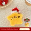New Creative Cute Christmas Star Pendant Girl Keychain Backpack Squeezing Doll Pendant Versatile Doll