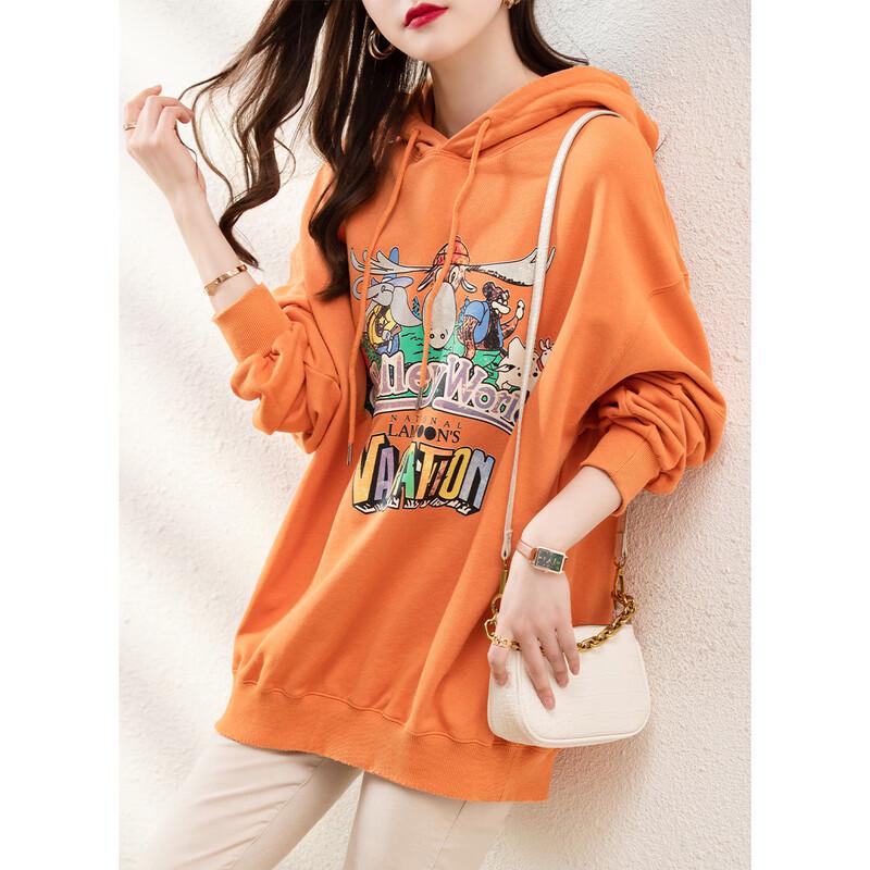 

Firstview Women s Casual Long-Sleeve Hoodie One Size