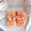 Big Crab Plush Keychain With Beaded Chain For Souvenir Collectible