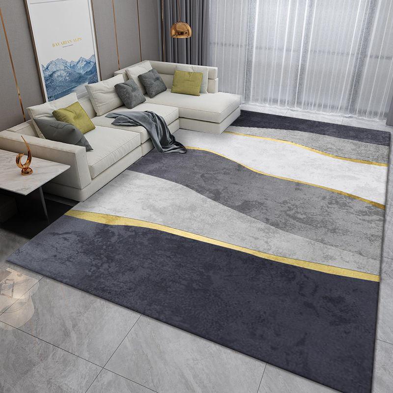 Nordic Luxury Modern Carpet - Large Area Rug for Living Room, Bedroom, Sofa & Coffee Table.
