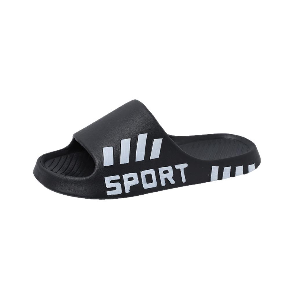 Pantuflas unisex de EVA suave, sandalias antideslizantes para interiores y exteriores, calzado casual de color liso para todas las estaciones.