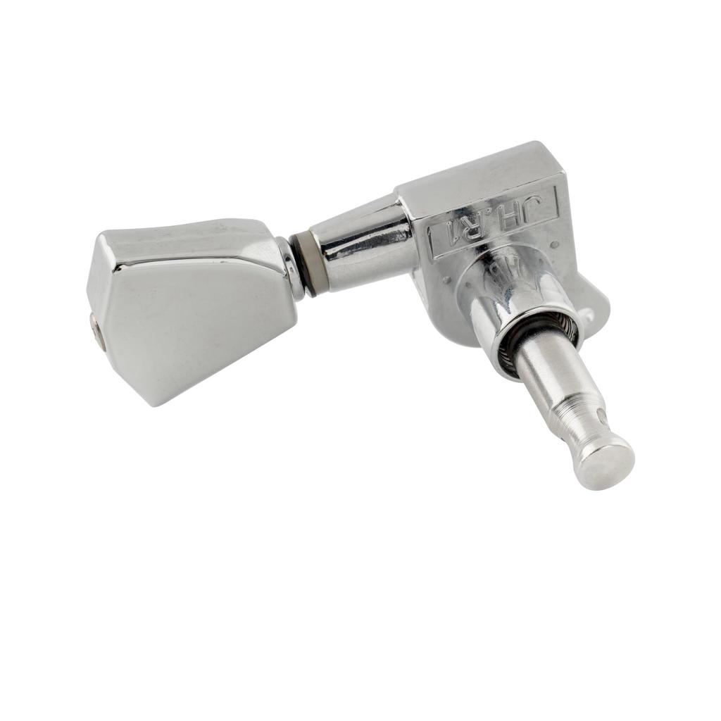 Musiclily Pro Keystone Metal Style Tuners for Chrome Keystone Buttons 3+3 LP,