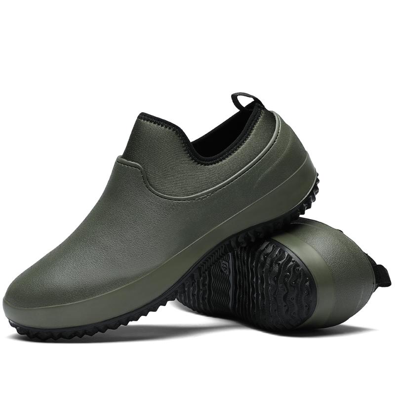 Men Women Water Shoes, Lightweight Work Shoes Anti Slip Nursing Shoes Large Size49 Outdoor Beach Leisure Flat Bottom Chef Shoes