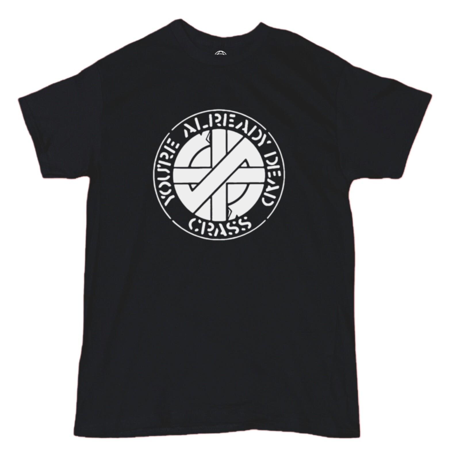 Crass Men s Punk Rock T-Shirt - Punk - Hardcore - Cotton S