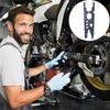 Multifunctional Sink Wrench Double-Headed Metal Nut Spanner Portable Automotive Repair Gadget Heavy-Duty Nut Removal Tool