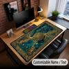 Tree of Life Theme Custom Mouse Pad Personalized With Name Text Customized Desk Mat For Office Home Decor