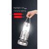 Solar LED horse lamp portable light outdoor tent light USB new electric fan camping light
