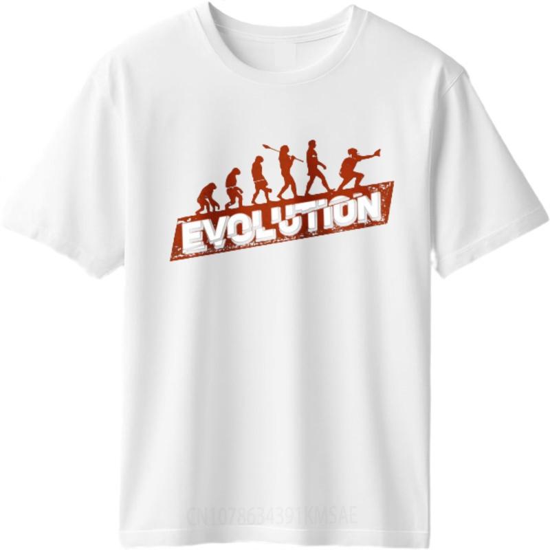 Minimalist Tshirt Adult For Unisex Round Neck Tshirt Plus Size Evolution Of HuUnisex To Baseball Player Anime For Her Tee Shirt