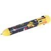 Pokemon pen set - 10-color ballpoint gift bundle. Pikachu plus cards binder. Childrens stationery.