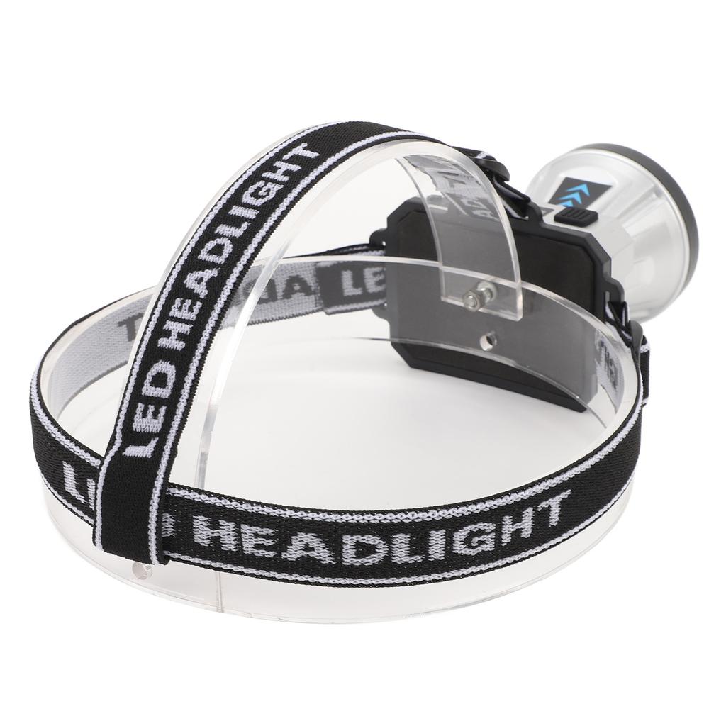 High Power Headlamp Rechargeable Super Bright LED Adjustable Angle Portable Outdoor Waterproof for C