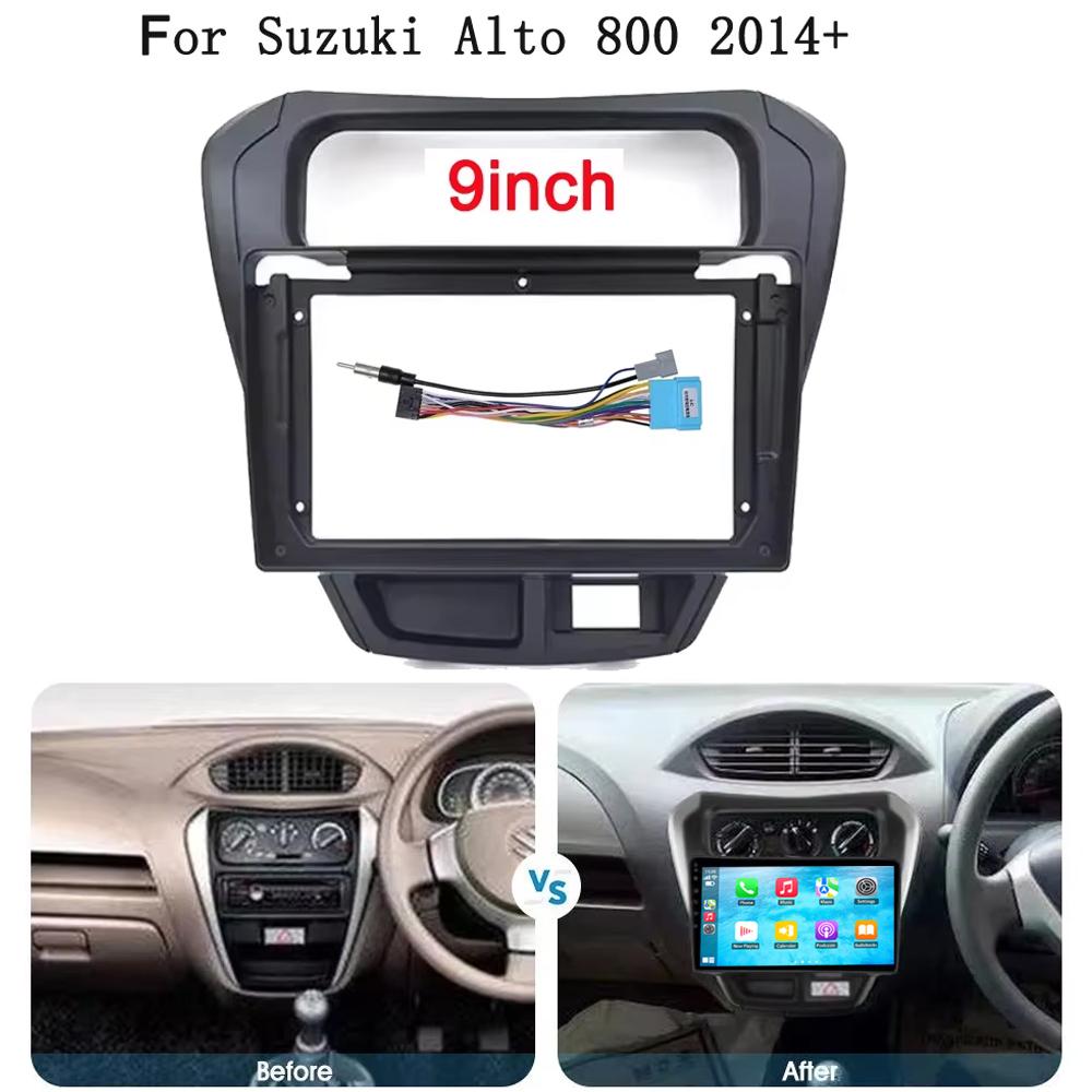 9'' For  Maruti Suzuki Alto 800 2012-2016 Android Car DSP Radio Carplay Video Autoradio Player Multimedia Navigation Stereo