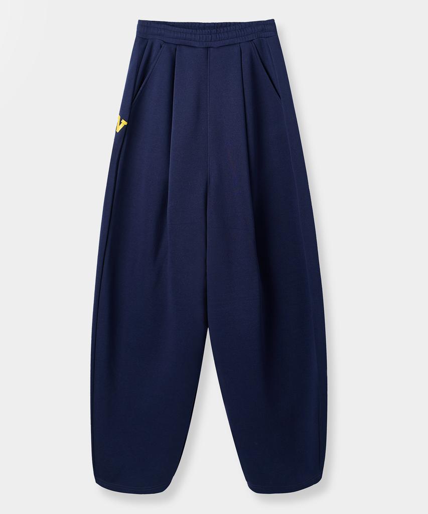Yujen Lounge Curved Sweatpants_Navy