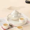 Chinese Style Flower Porcelain Teapot Exquisite Milk Tea Lid Accessories  Restaurant