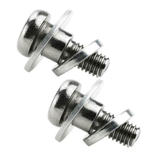 2 Pcs Scooter Rear Wheel Fixed Bolt Screw Metal Fixed Screw Replacement for Xiaomi M365/PRO Electric Scooter Parts Accessories