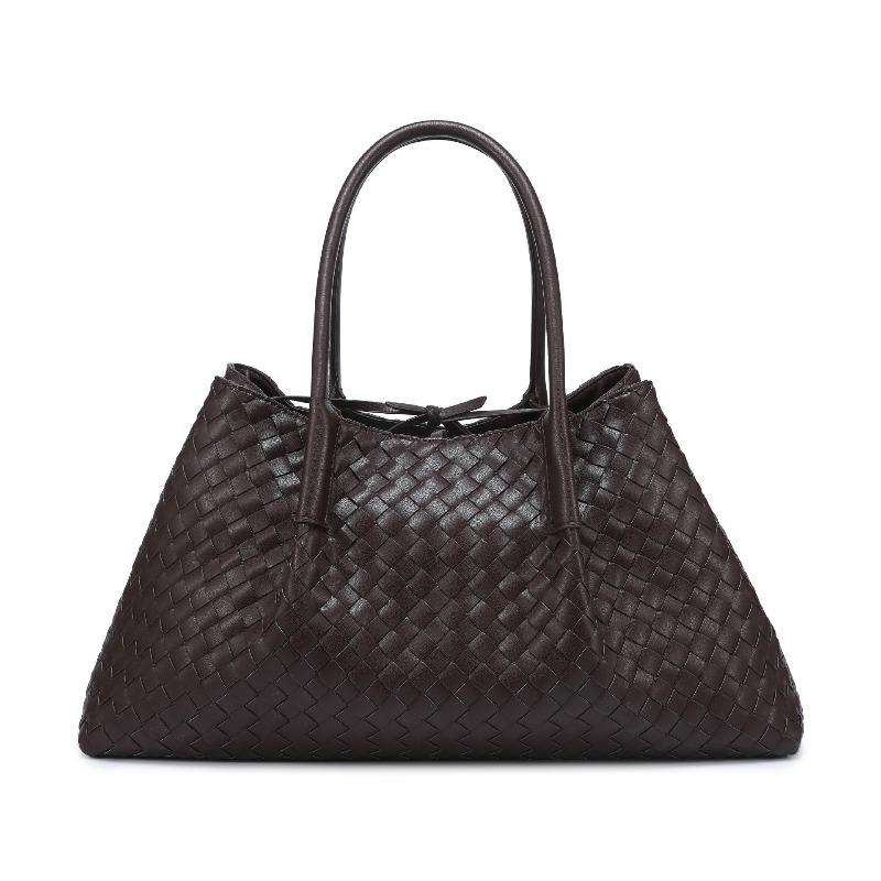 Frühlings- und Sommer-Neuheiten gewebte Damenhandtaschen, hochwertige tragbare Schultertaschen, geräumige Handtaschen für Pendler