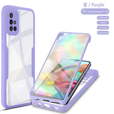 360 Vollschutzhülle für Samsung Galaxy A30 A32 A33 A34 A35 A50 A51 A52 A53 A54 A71 A73 A82 Stoßfest Weich Transparent TPU Hülle