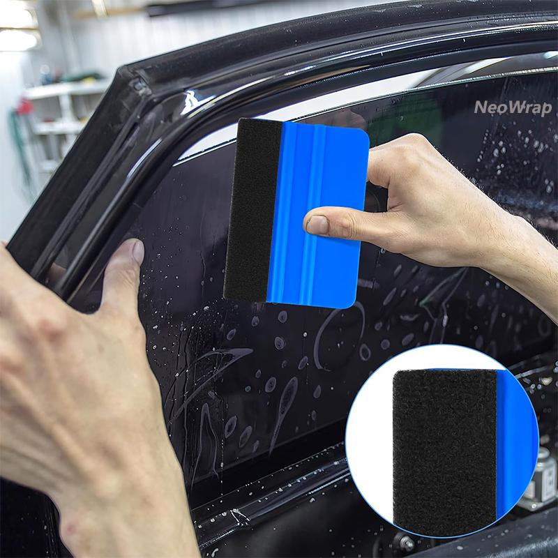 11Pcs Wallpaper Smoothing Tool Kit Reusable Vinyl Wrap Squeegee Glass Film Decal Window Tint Applicator Contour Vinyl Squeegee