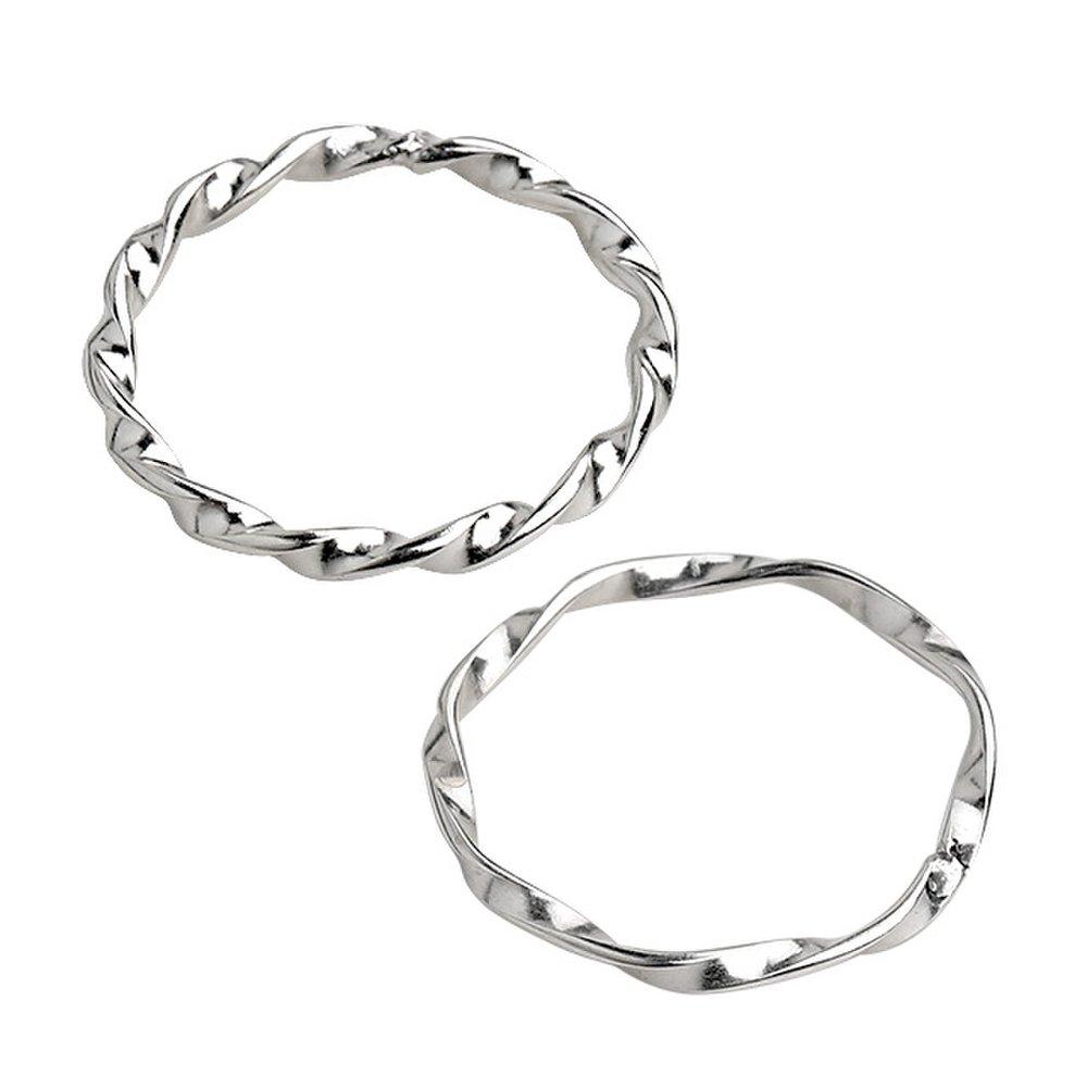 Silver Twist Ring