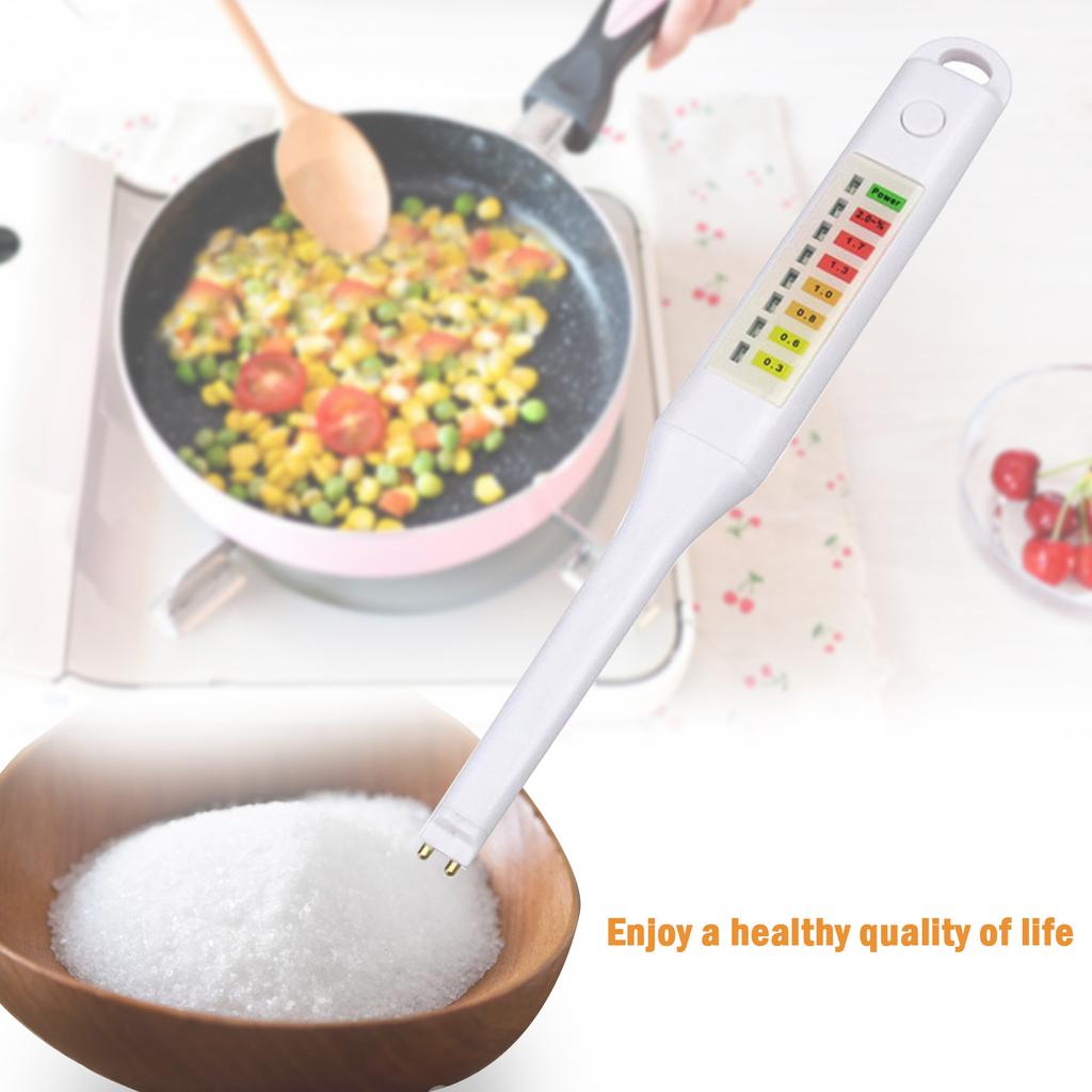 Food Salinity Tester Pen Type Salinity Meter Salt Concentration Meter Salinometer LED Indicator