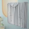 Colorful Summer Lightweight Blanket Cute Jacquard Design Air Conditioner Blanket Washable Skin Friendly Cozy Summer Cooling Blanket For Hot Nights